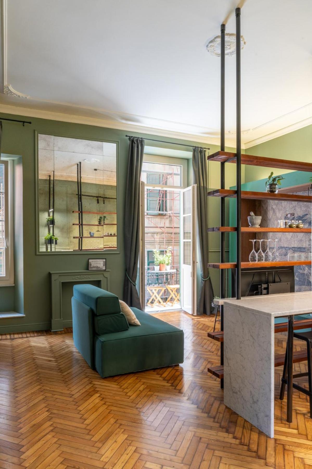 In Centro, Doccia Con Apartment Genua